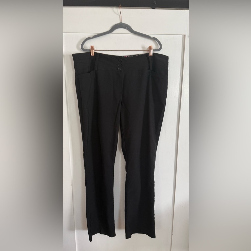 DEB Black Dress Pants  Size 14